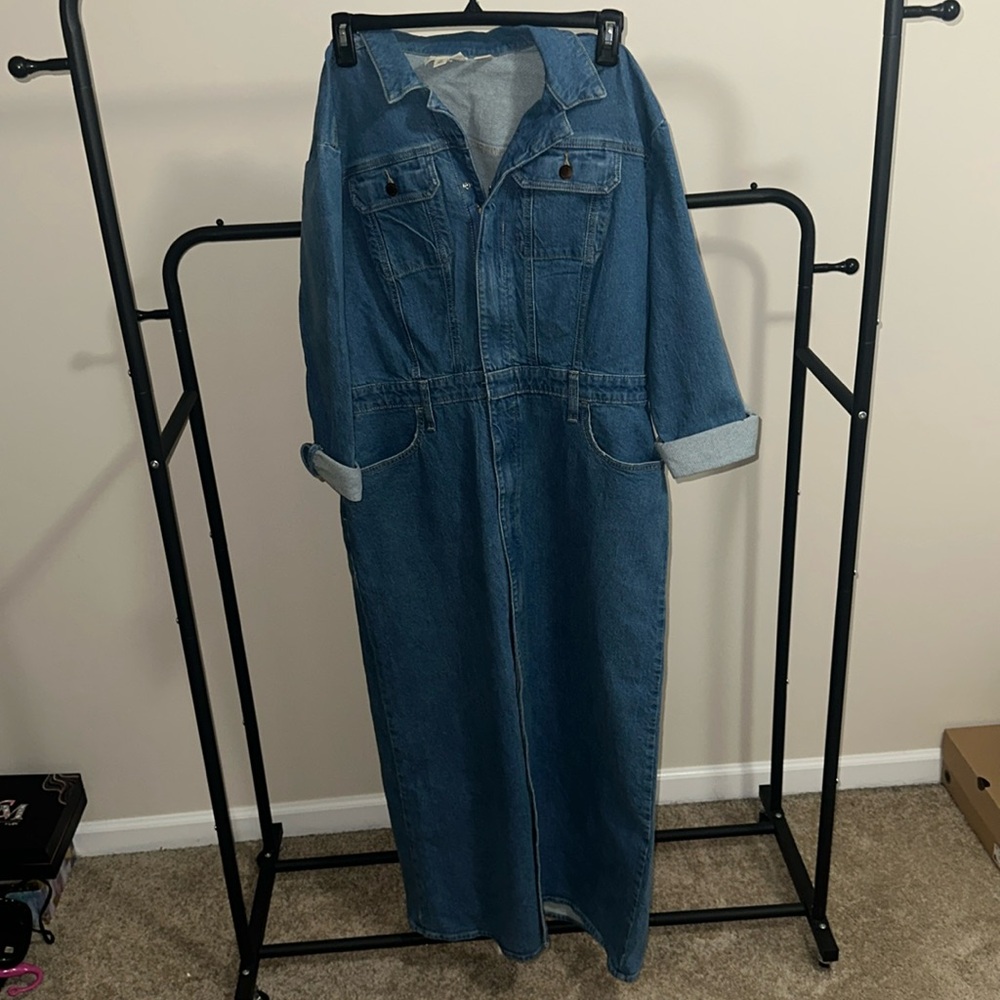 Denim dress
